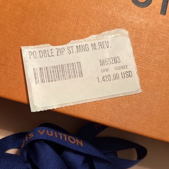 🚫SOLD🚫Louis Vuitton Double Zip Pochette - Picture 6 of 6